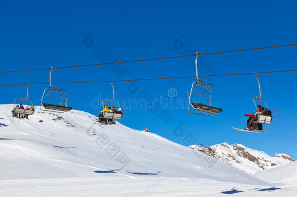 奥地利bad Hoffastein山地滑雪场