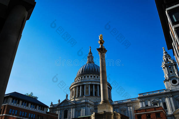 圣保罗大教堂和帕特诺斯特广场立柱