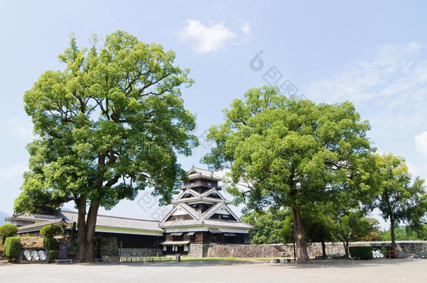 日本熊本的熊本城堡