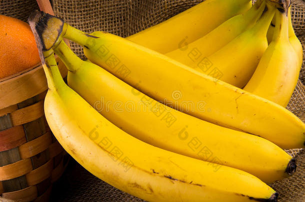 一堆香蕉