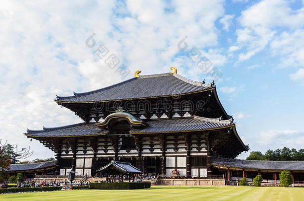 奈良的东台寺，世界上最大的木制建筑。