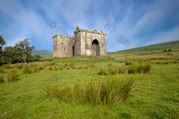 苏格兰边界的隐士城堡