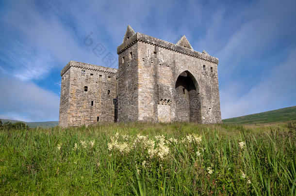 苏格兰边界的隐士城堡