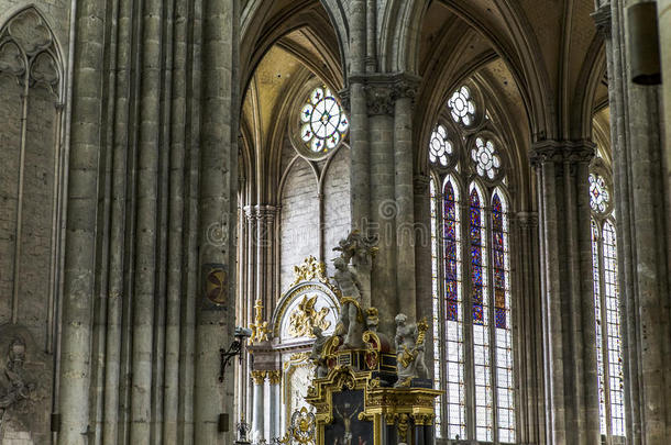 亚眠大教堂，皮卡迪，法国