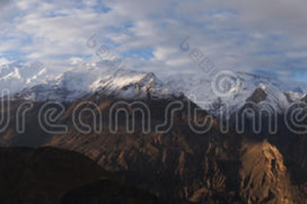 巴基斯坦喀喇昆仑山全景