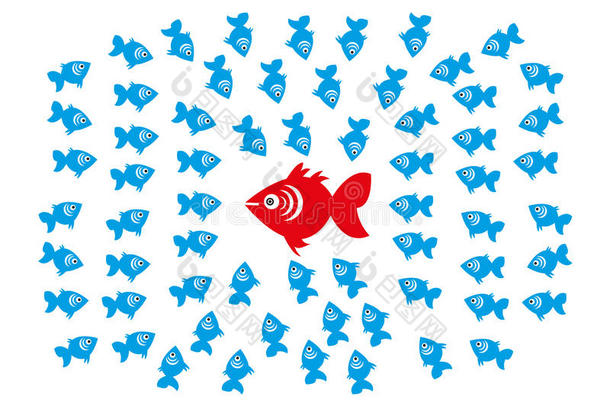 集团领导和管理理念中的鱼类
