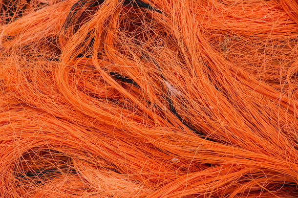 橙色渔网