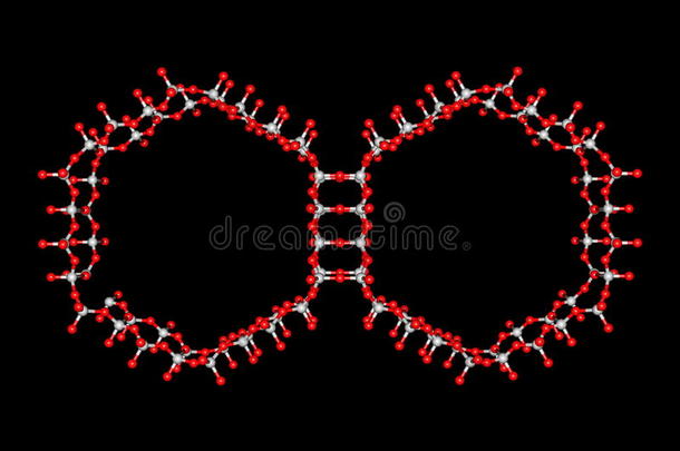 黑色mcm-41分子