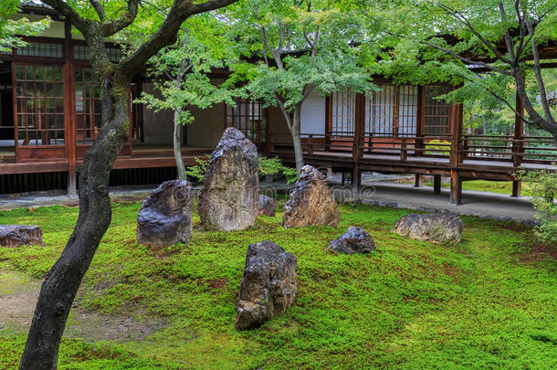 日本京都的建宁寺