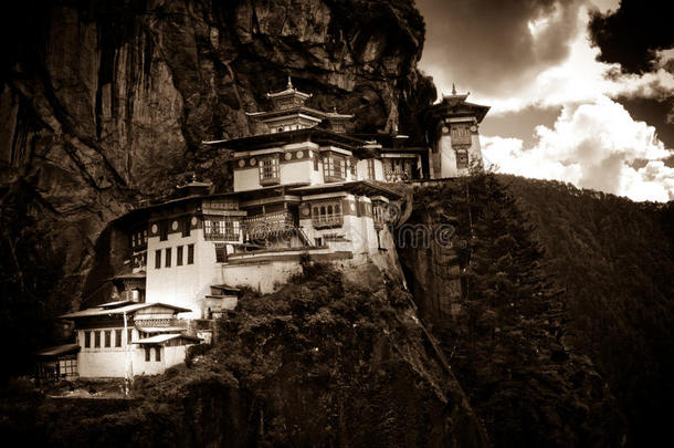 亚洲亚洲的大气的美丽的不丹