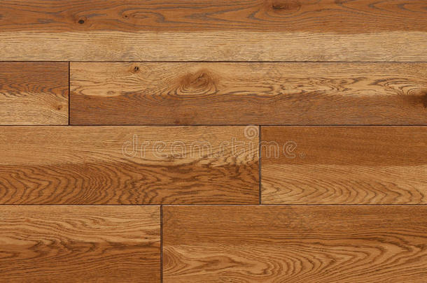 木地板，橡木拼花地板。