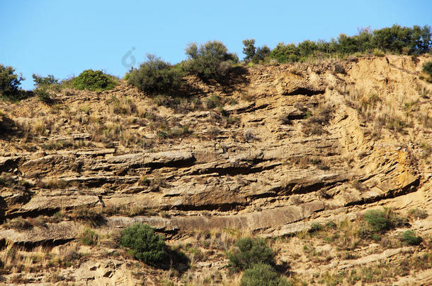 西西里钙质沉积岩
