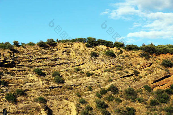 西西里钙质沉积岩