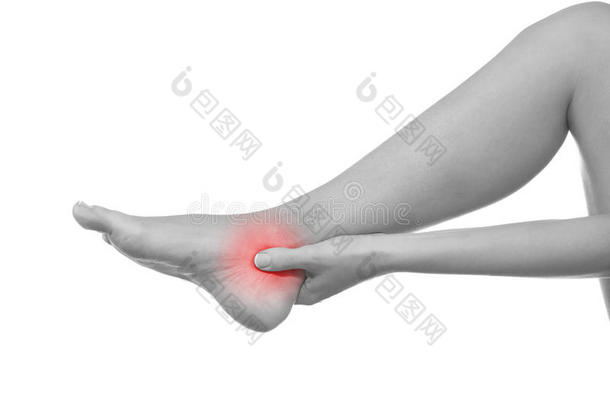 人类踝关节疼痛的医疗保健理念。