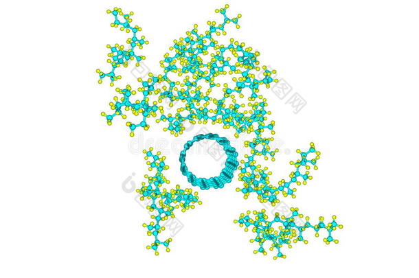 白色隔离碳<strong>纳</strong>米管聚乙烯复合<strong>材</strong>料