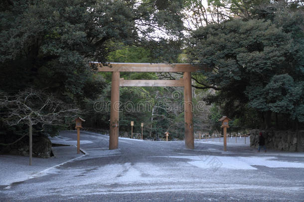 伊势神社第一道多丽门