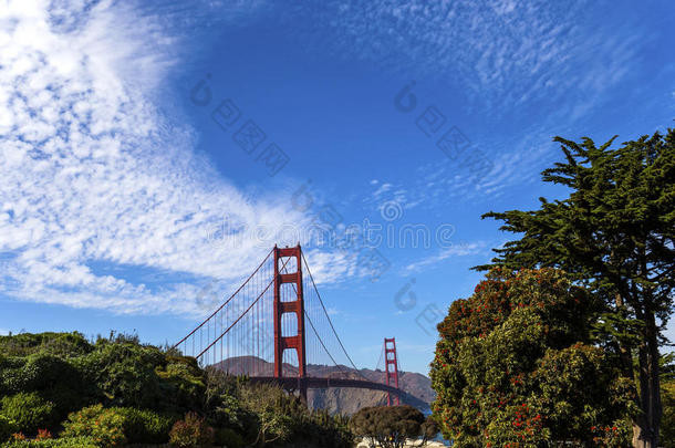 美国加利福尼亚州<strong>旧金山金门大桥</strong>