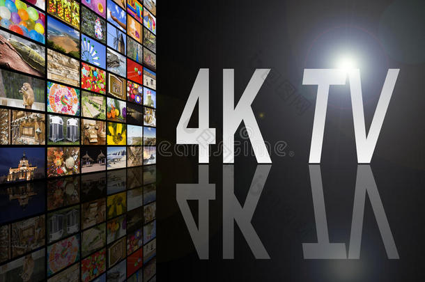 4k电视概念