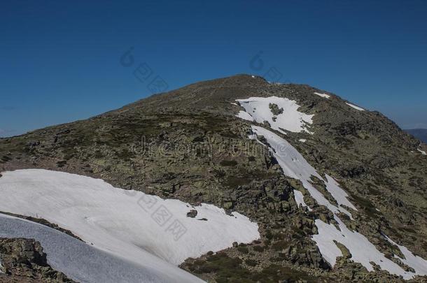 山顶有雪原