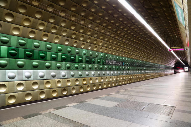 捷克布拉格地铁站