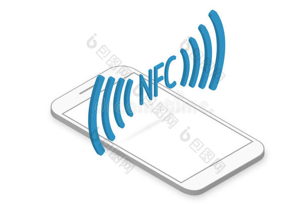 具有nfc<strong>功能</strong>的智能<strong>手机</strong>