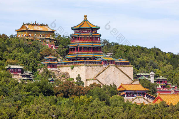 古代的建筑学亚洲北京佛陀