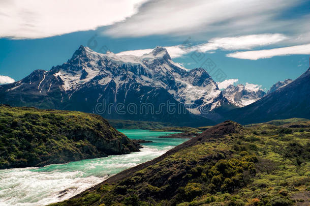 美<strong>国安</strong>第斯山脉阿根廷美丽的智利