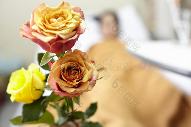 病人用花