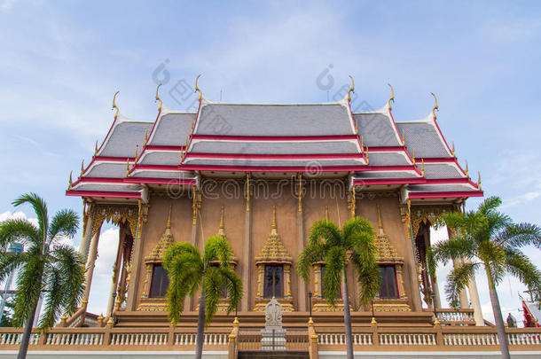 泰国寺庙中的教堂图案