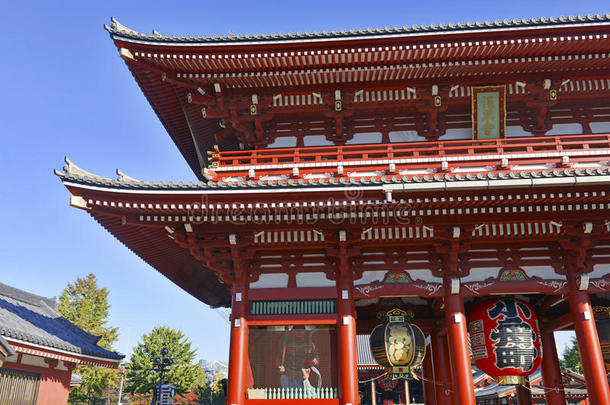 日本，东京，浅草的森索吉佛寺