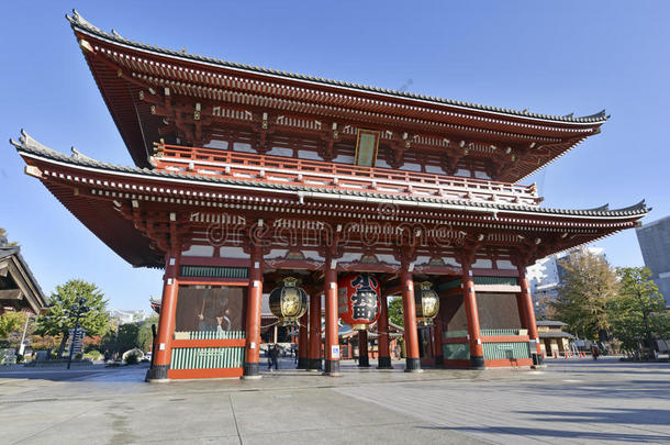 日本，东京，浅草的森索吉佛寺