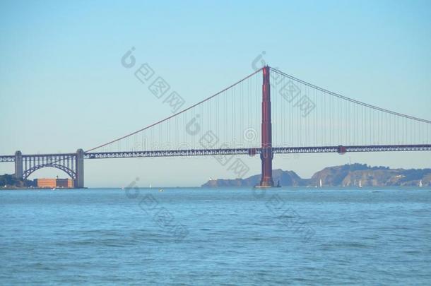 加利福尼亚<strong>旧金山</strong>湾<strong>金门大桥</strong>