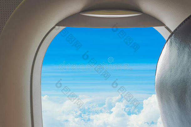 从飞机窗口看