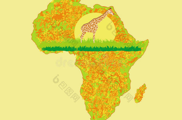 非洲动植物群背景