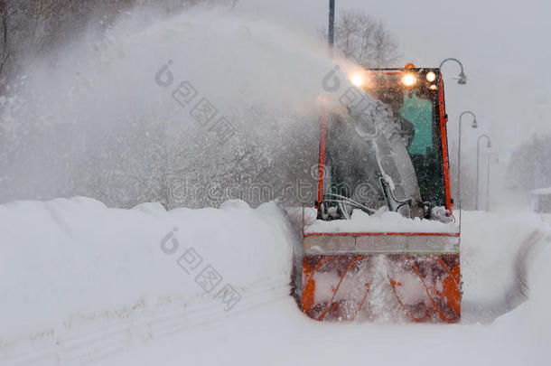 扫雪机