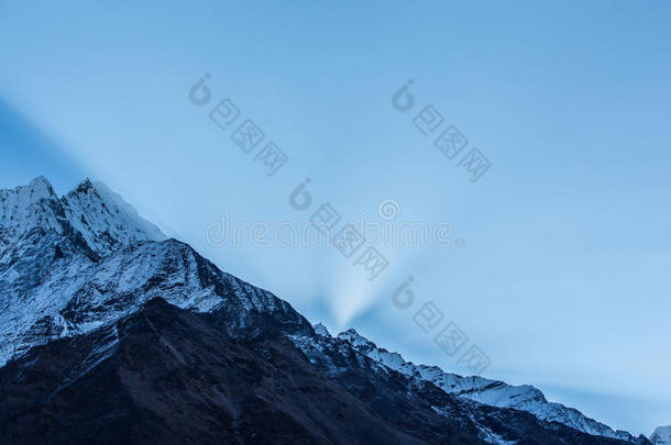 喜马拉雅山风光