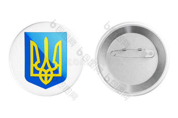 乌克兰盾徽徽章