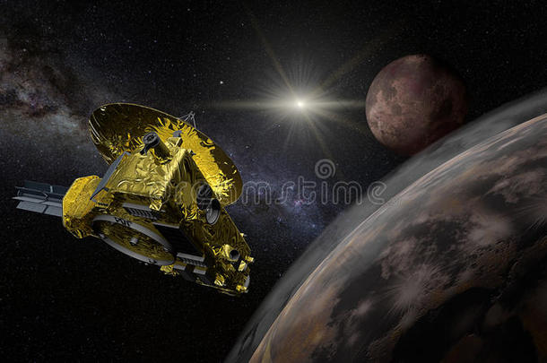 新视野太空探测器-冥王星飞越