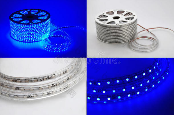 蓝光led带，led带，灯带，照明带