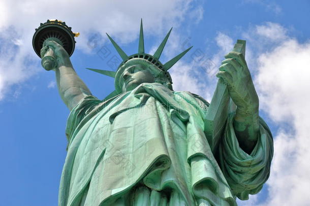 纽约市的自由女神像