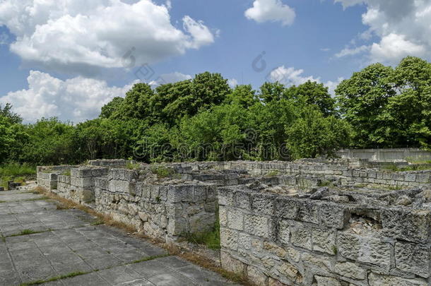 古罗马<strong>城池</strong>式建筑群abritus的一部分