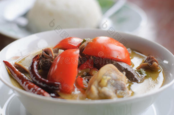 泰国菜-汤姆卡凯-椰汁鸡