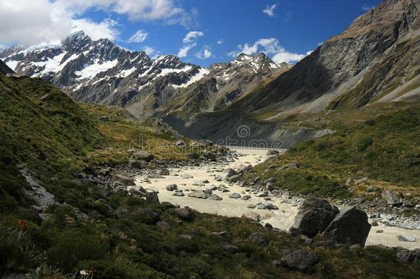 库克山国家公园的河流