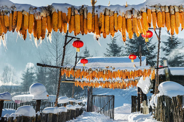 中国的雪