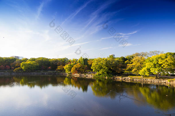 日本京都大阪城堡公园