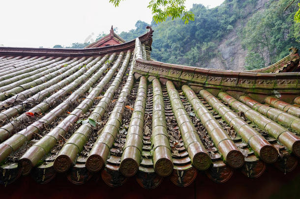 中国古代山地建筑的瓦屋顶
