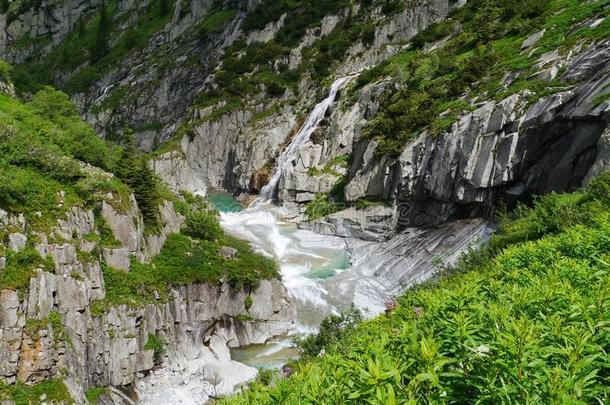 瑞士的舍勒嫩峡谷