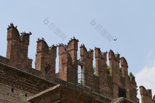 在维罗纳的古堡还是意大利的古堡