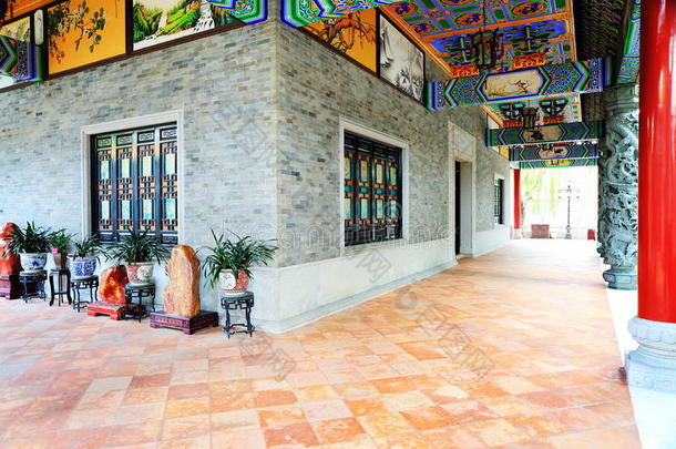 中国古典住宅走廊