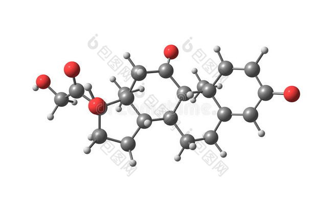 强的松分子分离的白色